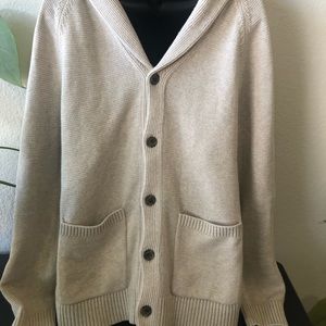 Banana Republic cream color cardigan